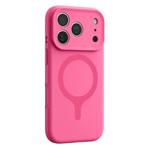 Housse iPhone 17 contre les rayures avec coque silicone rouge antichoc - 2