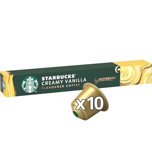 Starbucks Creamy Vanilla Pack of 8 by Nespresso Original Line Coffee Capsules - Image 2