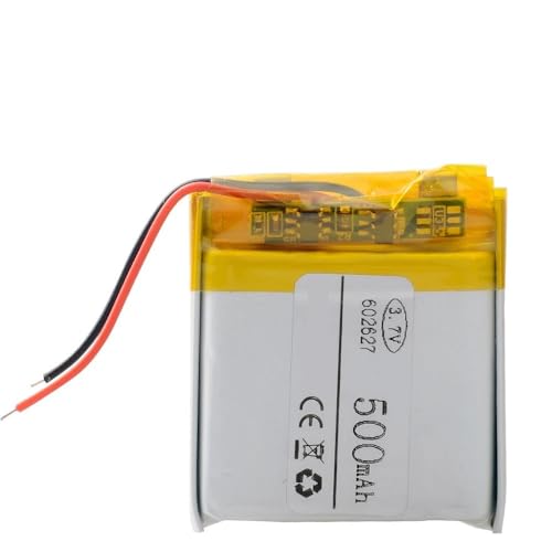 Batería 602627 de 3.7V recargable para reparar auriculares bluetooth y mantener tu música viva