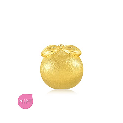 Image of CHOW SANG SANG 999 24K Solid Gold Mini Charm Mandarin Oranges Bracelet for Women 92658C