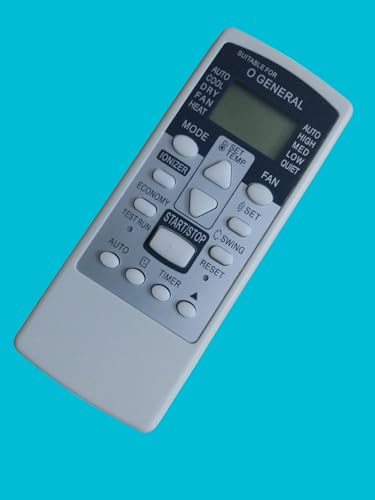 Image of Air Conditioner Remote Compatible for (O General AC Remote Model 113)