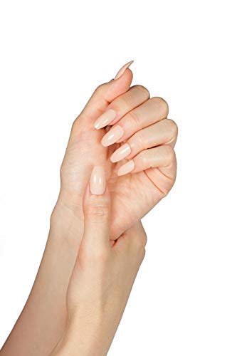 Nude, Coffin Press On Nails | Neutral Glue On Nails | Long Nails | Artificial Reusable Nails | False Nails | Custom Glue On Nails | Fake Nails | Stick On Nails