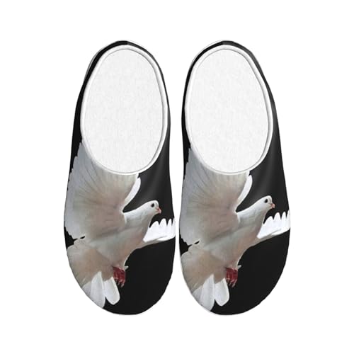 Chaussons en peluche EdWal contre les pieds froids sur sol glissant