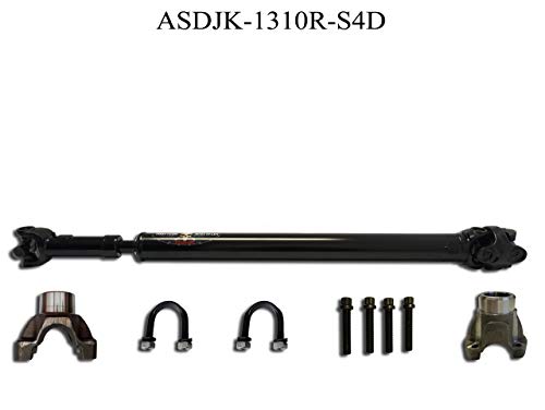 ADAMS DRIVESHAFT 4 DOOR JK FRONT & REAR 1310 CV DRIVESHAFT PACKAGE with SOLID U-JOINTS [EXTREME DUTY SERIES] - Thumbnail 3