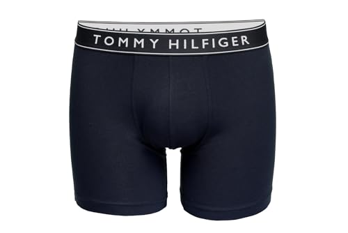 Tommy Hilfiger Herren 3er Pack Boxershorts Briefs mit Logobund, Blau (des Sky/des Sky/des Sky), XS – Ansicht 3