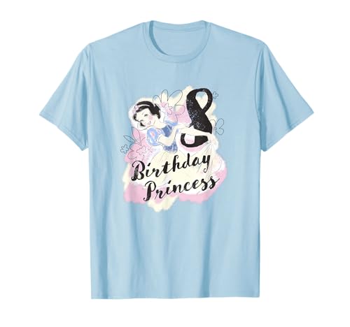 T-shirt Blanche-Neige 8 ans pour fête d'anniversaire à thème Disney