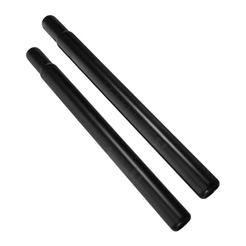 CORHAD 2pcs Durable Iron Bike Seat Post Tubes for Mountain Biking Ergonomic Design for Comfortable Riding Extended Replacement Parts for Stable Support