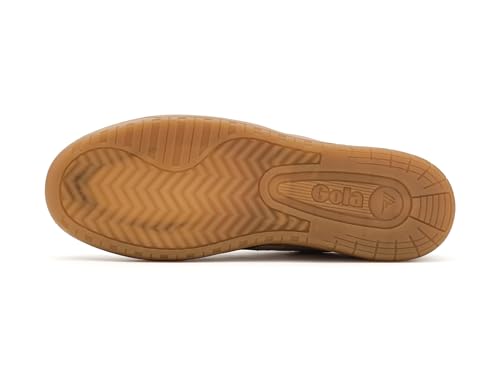 Image of Gola, Women's, Hawk Suede 86, Mocha /Chalk Pink /Gum, 6.5, Medium