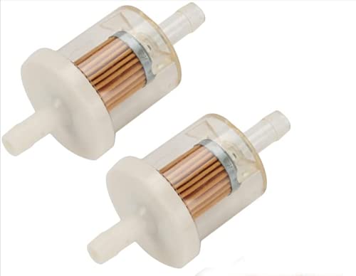 691035 Fuel Filter for 493629 5065 49019-7001 1/4" Inline 12hp 17.5hp 27hp 35hp Engines Replace (Pack of 2)
