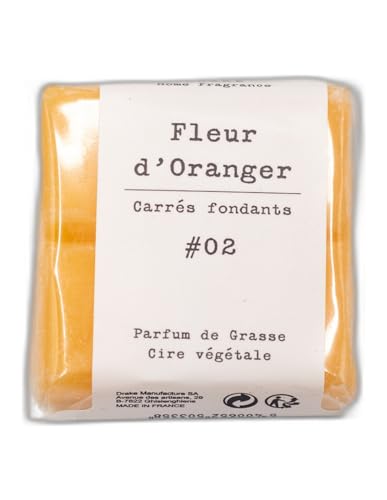 carrés fondants pour brûle parfum FLEUR D'ORANGER