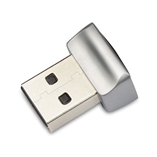 Bewinner USB Fingerprint Reader, 360° Touch Detection Laptop Fingerprint Logger for Windows 10 11, Support 10 Fingerprints - Image 2