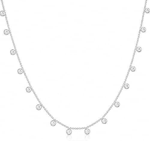 COBI Cubic Zirconia Station Necklace