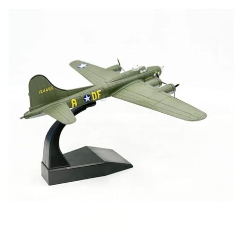 Modelo de B-17 avión clásico de aleación de metal fundido a presión escala 1/144