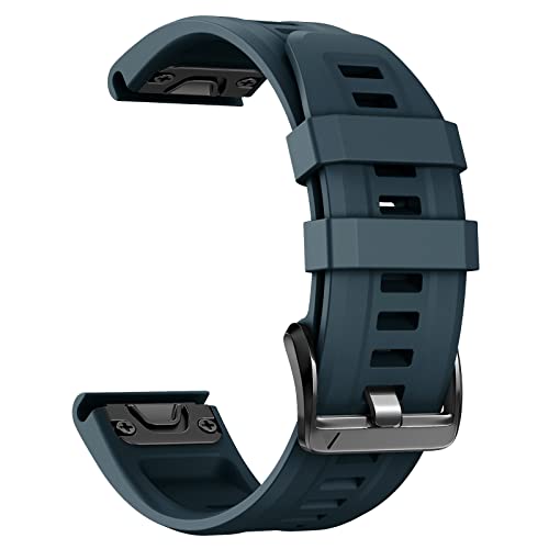 Correa de silicona compatible Garmin Fenix 20mm miniatura 1