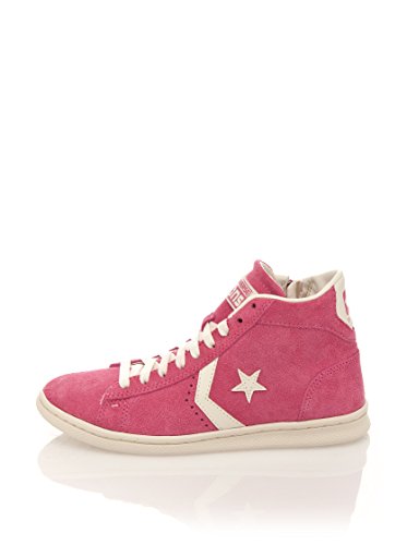  CONVERSE Sneaker Alta PRO Leather Lp Mid Suede Zip T Rosa EU 37.5