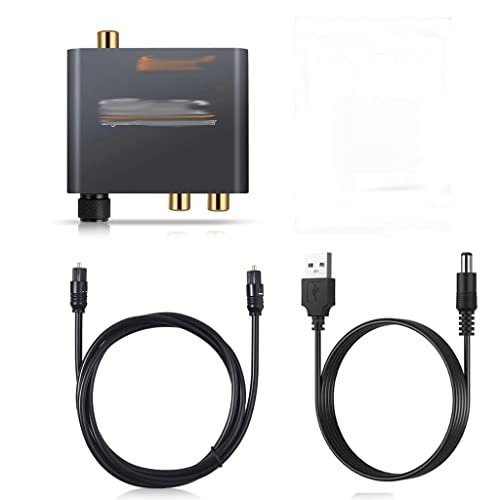Dac décodeur audio 192 kHz avec réglage de volume pour brancher un casque Jack sur TV