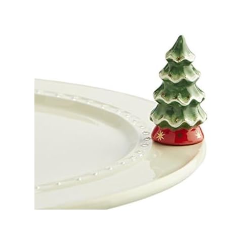 Nora Fleming O' Tannenbaum (Christmas Tree) - Hand-Painted Ceramic Christmas Decor - Winter Minis for The Home and Office Cover