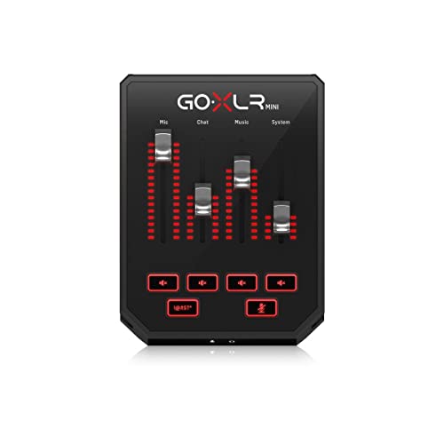Mini Mischpult TC Helicon GoXLR MINI für Online-Broadcast