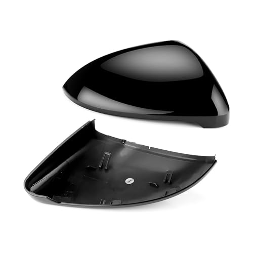 Couvercle de rétroviseur pour VW Golf 7 GTI et Touran coque de rechange noir brillant