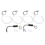 【Modello applicabile】 Il kit occhi angelici a LED sostituisce la serie 3 E46 berlina/Touring con fari senza proiettore 1995-2005 e altri. Produzione professionale, abbinamento perfetto con il tuo modello. Si prega gentilmente di verificare la compatibilità e le specifiche prima di ordinare.