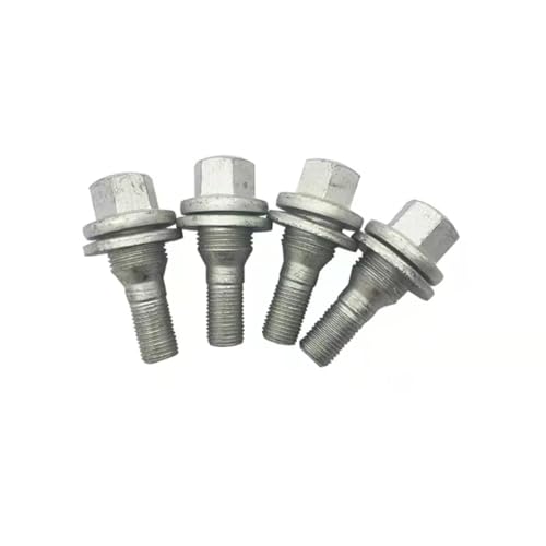 �z�C�[���{���g�i�b�g�X�^�b�h Compatible With Peugeot For 206 207 307 308 407 607CC SW 3008 RCZ �z�C�[���{���g �z�C�[���n�u�l�W �^�C���l�W 540567 �ƌ݊�������(4pcs)