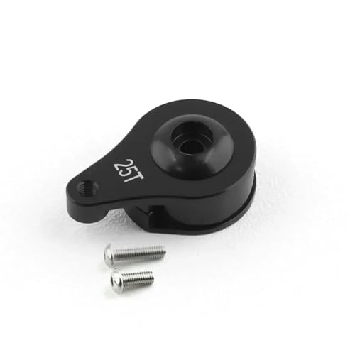 RC���f���p�[�c For Tamiya For Futaba Sanwa Tactic Acoms 1/10 15 �~�����[�g���P�� 25T �����\�ȍ��������T�[�{�A�[�� Rc �J�[�A�b�v�O���[�h���i(Black)