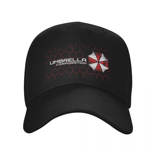 ORHFHVW Baseball Cap Umbrella Corp Hat Beach Visor Golf Men Women's Halloween, color, L