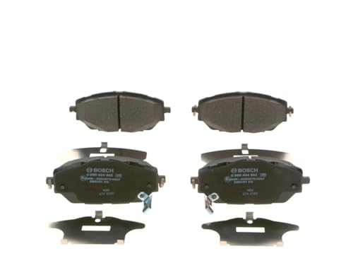 Plaquettes de frein avant Bosch auto silencieuses et durables pour freiner en toute sécurité