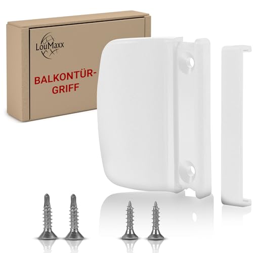 LouMaxx Balkontürgriff außen für platzsparende Montage zwischen Tür und...