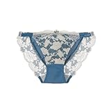 [ピーチ・ジョン] 【 レース ラインが響きにくい 肌触りふんわり 心地良いはき心地 】ナイスバディ ショーツ レディース 可愛い デニムブルー L