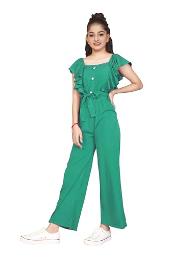 Image of Jwalin Girl's A-Line long Jumpsuit