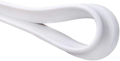 Wgch Shower Door Dam, Shower Water Stop Collapsible Shower Threshold Water Dam Barrier Water Stopper for Bathroom and Kitchen (50CM)