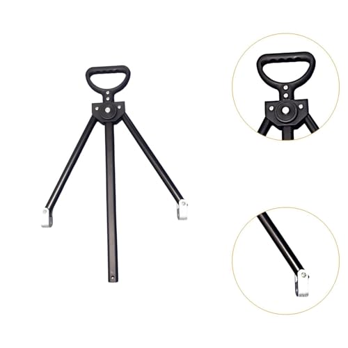 Aluminum Alloy Camping Cart Handle para Playa, Ancho 1.9 cm | Junta giratoria, resistente a la presión, fácil de jalar miniatura 6