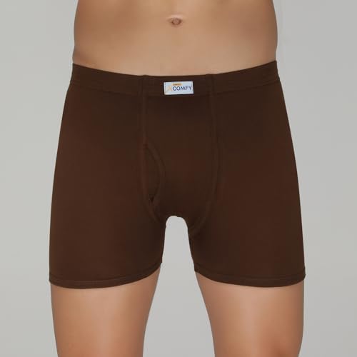 Image of Amul Comfy Men's Trunk Underwear | Soft Outer Elastic | Soft Waistband | Breathable Comfortable Innerwear | Pack of 10 | Color May Vary
