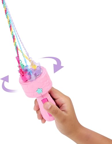 Barbie - Muñeca con cabello mágico trenzado y accesorios miniatura 4