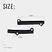 HQPARRTS 12053-1101 12053-1144 Front Chain Sliders Compatible with 1984 1985 1986 Kawasaki KX 125 250 500,1985 1986 KDX 200,1986 1987 Tecate KXT 250