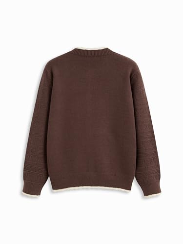 Image of CIDER Cardigan Sweaters for Women Trendy Cute Sweaters Long Sleeve Crew Neck Heart Print Cardigans Spring Fall Outfits