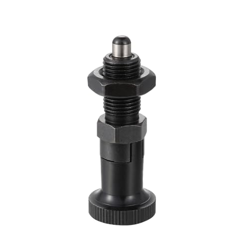 Self-Locking Knob Plunger Spring Knob Plunger Positioning Pins Lock Pin Bolt Indexing Plungers Self Locking Indexing Pin for Industrial Equipment, Model C