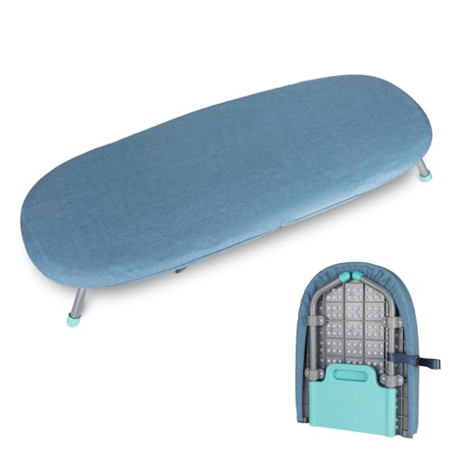 Table à repasser pliable de qualité supérieure avec housse thermorésistante - 2