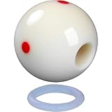 ビリヤード キューボール 穴付き トレーニングボール 練習用ボール エイミングヘルパー スヌーカー 練習補助