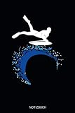 Notizbuch: Notizheft oder Tagebuch - Für Bodyboarder, Wellenreiter und Surfer - 110 linierte Seiten im A5 Format - Cooles Bodyboarding Cover-Design