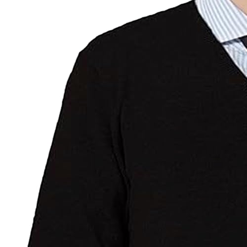 JEShifangjiusu Men's Slim Fit V Neck Sweaters Lightweight Breathable Sweater Comfortable Soft Casual Fashion Pullover4