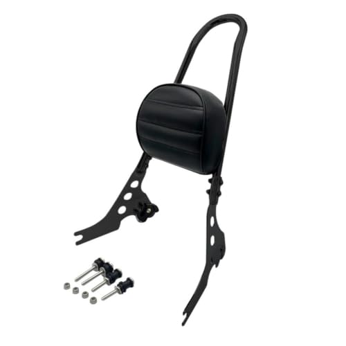 Dossier passager détachable Sportster 1200 et Forty-Eight sissy bar noir