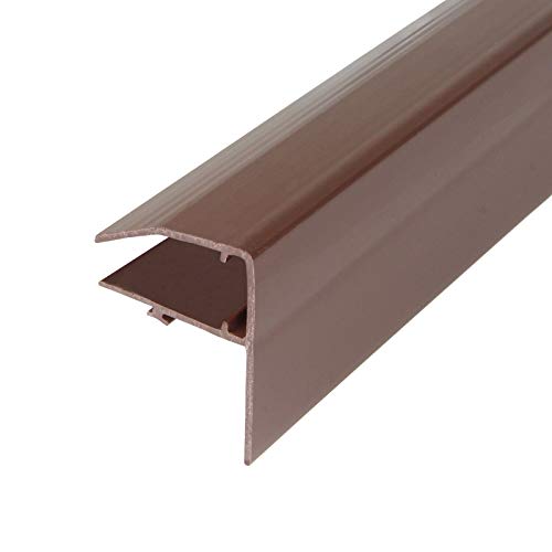 Image of Sunwood Snap-Tight Edge Trim - 10mm, 4m, Brown