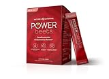 Nature's Sunshine Power Beets – Patented Nutrient Blend of Beet Root Powder and Nutrients to Promote Performance, Mental Clarity, & Vitality – Non-GMO, Soy & Gluten Free – 24 to-Go Packs
