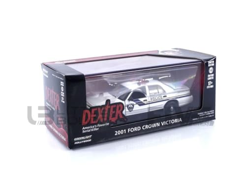 Modelo a escala 1/43 2001 Crown Victoria Police miniatura 5