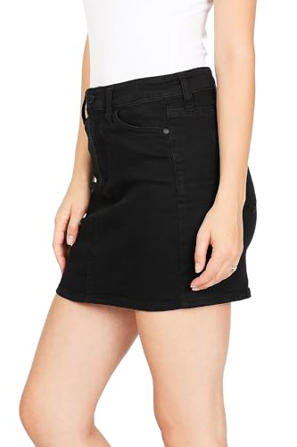 Celebrity Pink Jeans Women's Juniors Mid Rise Classic Mini Skirts4