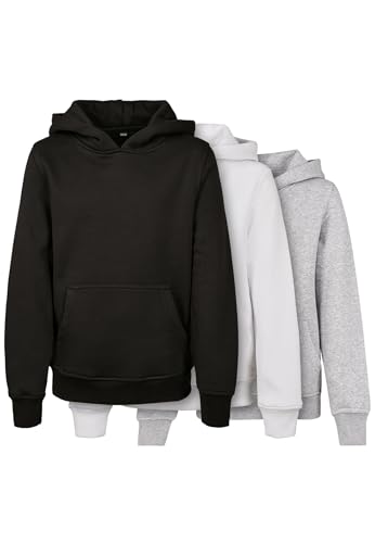 Pull à capuche unisexe enfant confortable et chaud taille 146-152