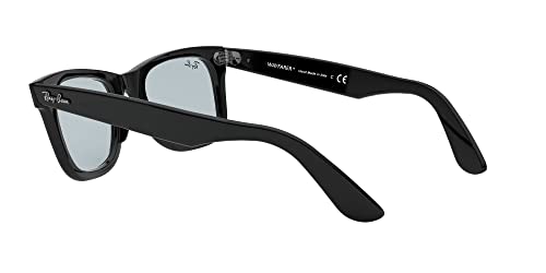 Image of Ray-Ban Rb2140f Original Wayfarer Low Bridge Fit Square Sunglasses for Men for Women