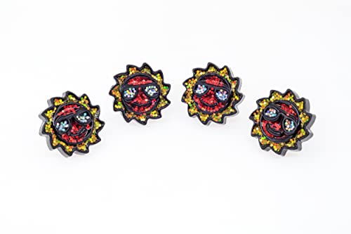 Image of FD&D Multiple Use Shining Screw Cap, Sun Pattern with M5 Machine Screw